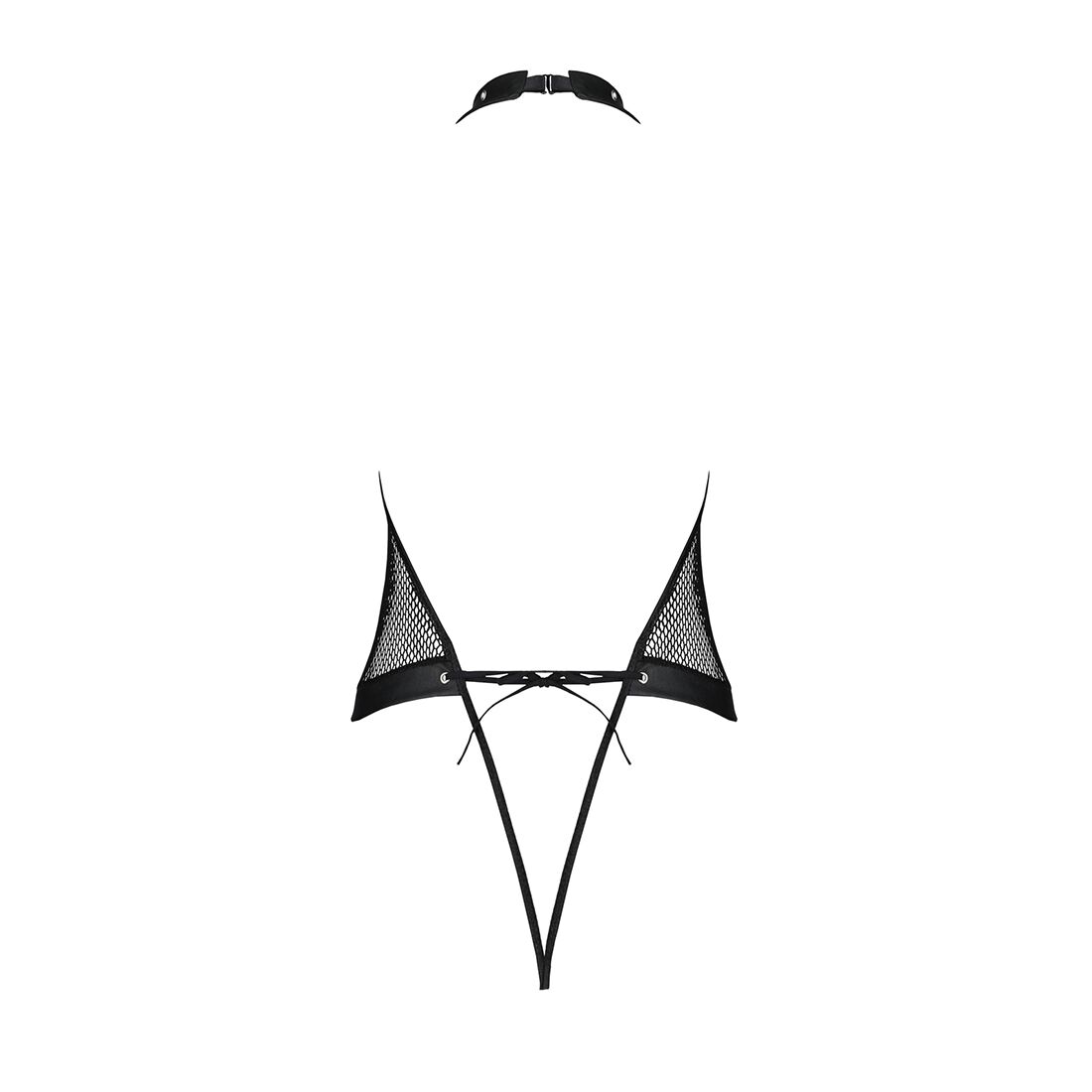 Боді-халтер з відкритим доступом Passion MOONLIGHT BODY S/M black - Зображення 4