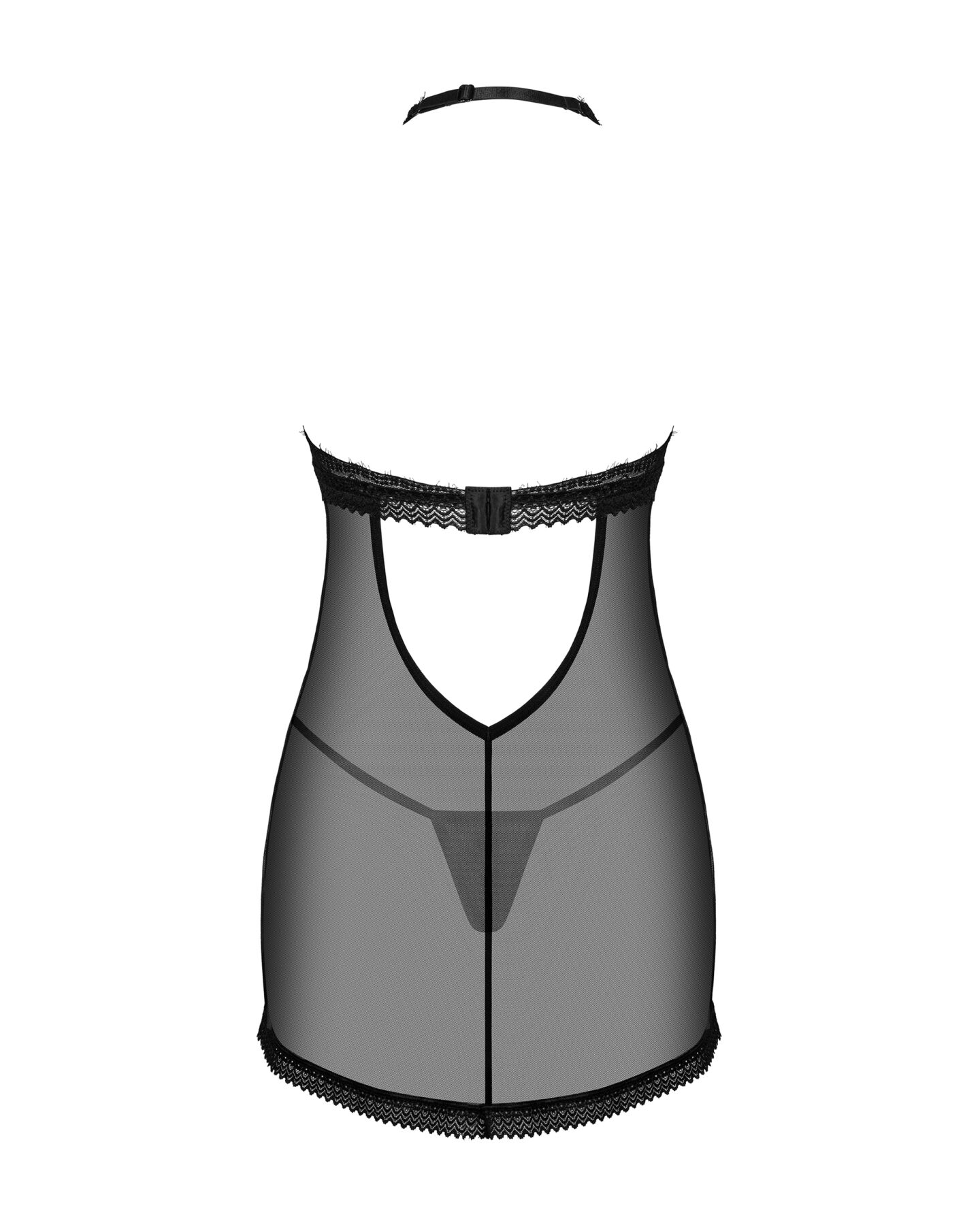 Пеньюар Obsessive Medilla chemise & thong XL/2XL - Зображення 4