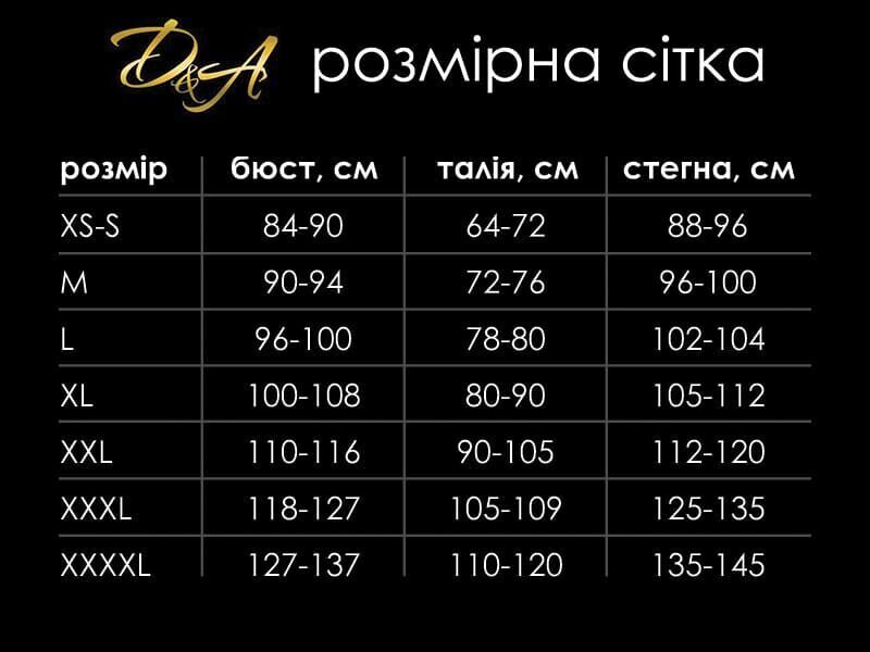 Сітчастий комплект білизни з воланами D&A, L, топ, стрінги - Зображення 7