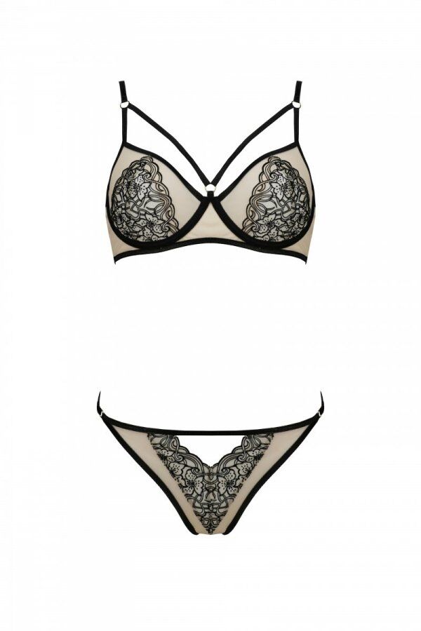 Комплект LORINA SET beige L/XL - Passion - Зображення 3