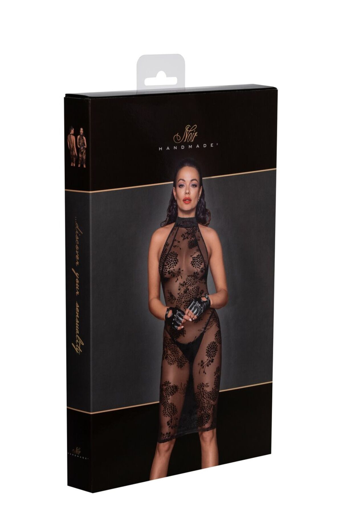 Сукня Noir Handmade F240 Midi tulle dress with velvet straps, XXL - Зображення 7