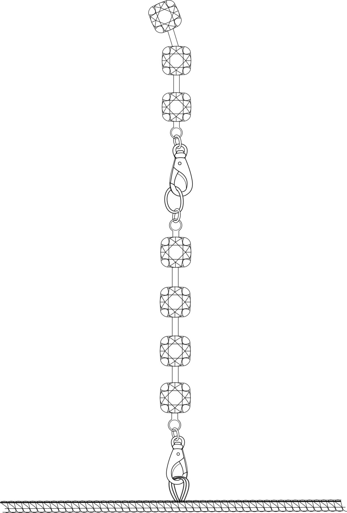 Сукня Noir Handmade F307 Mirage, M, black, міні, під латекс, відкрита спина, декор зі стразів - Зображення 6