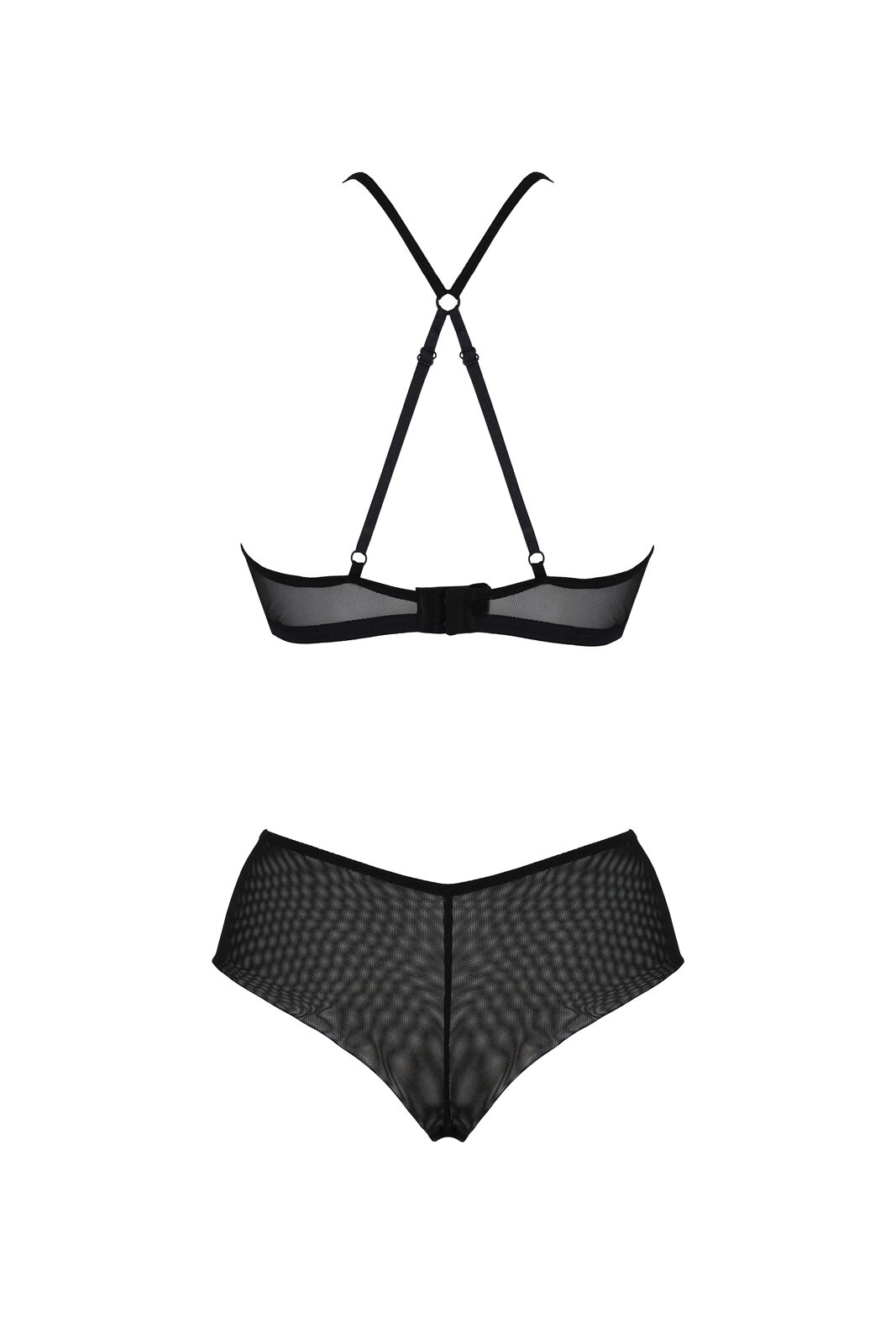 Комплект Passion KERRIA BIKINI black, XXL/XXXL, бралет і трусики-бікіні - Зображення 4