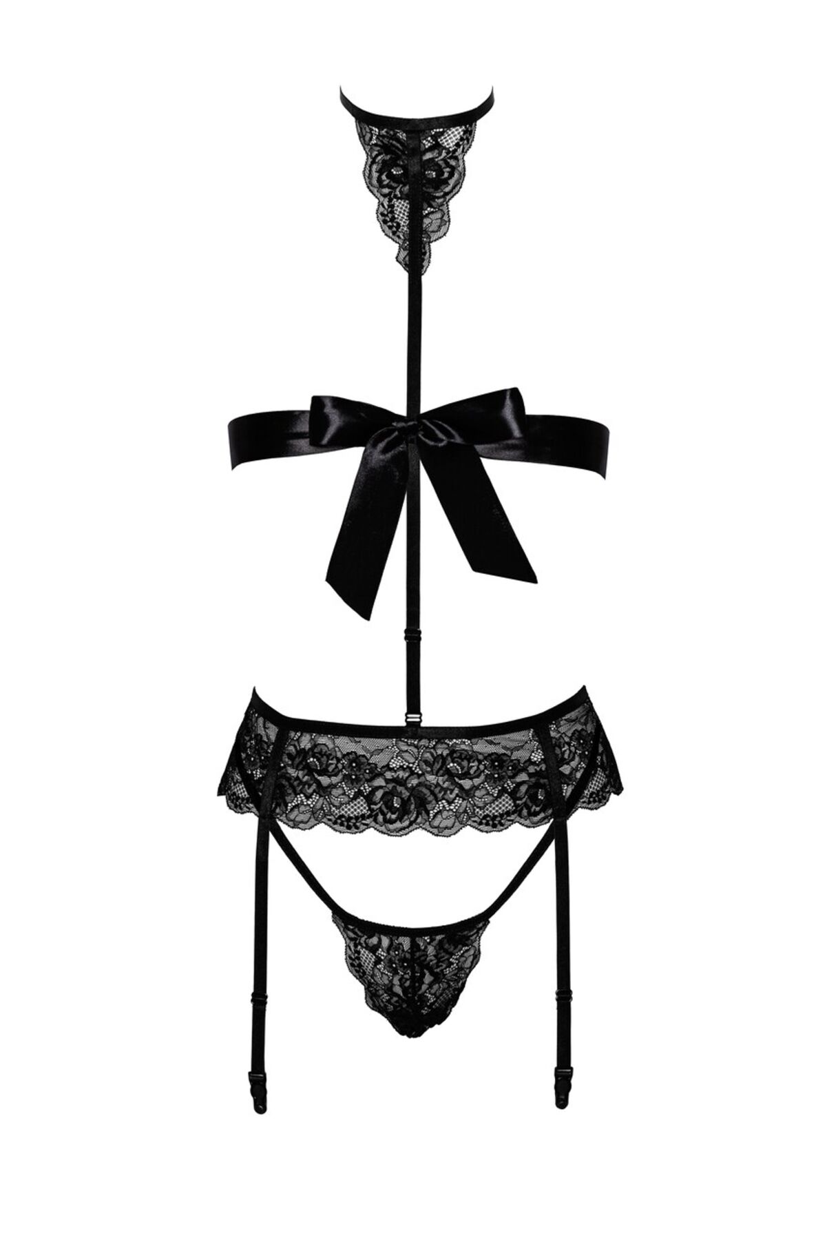 Комплект Kissable Bondage Kiss Set Black S/M - Зображення 9