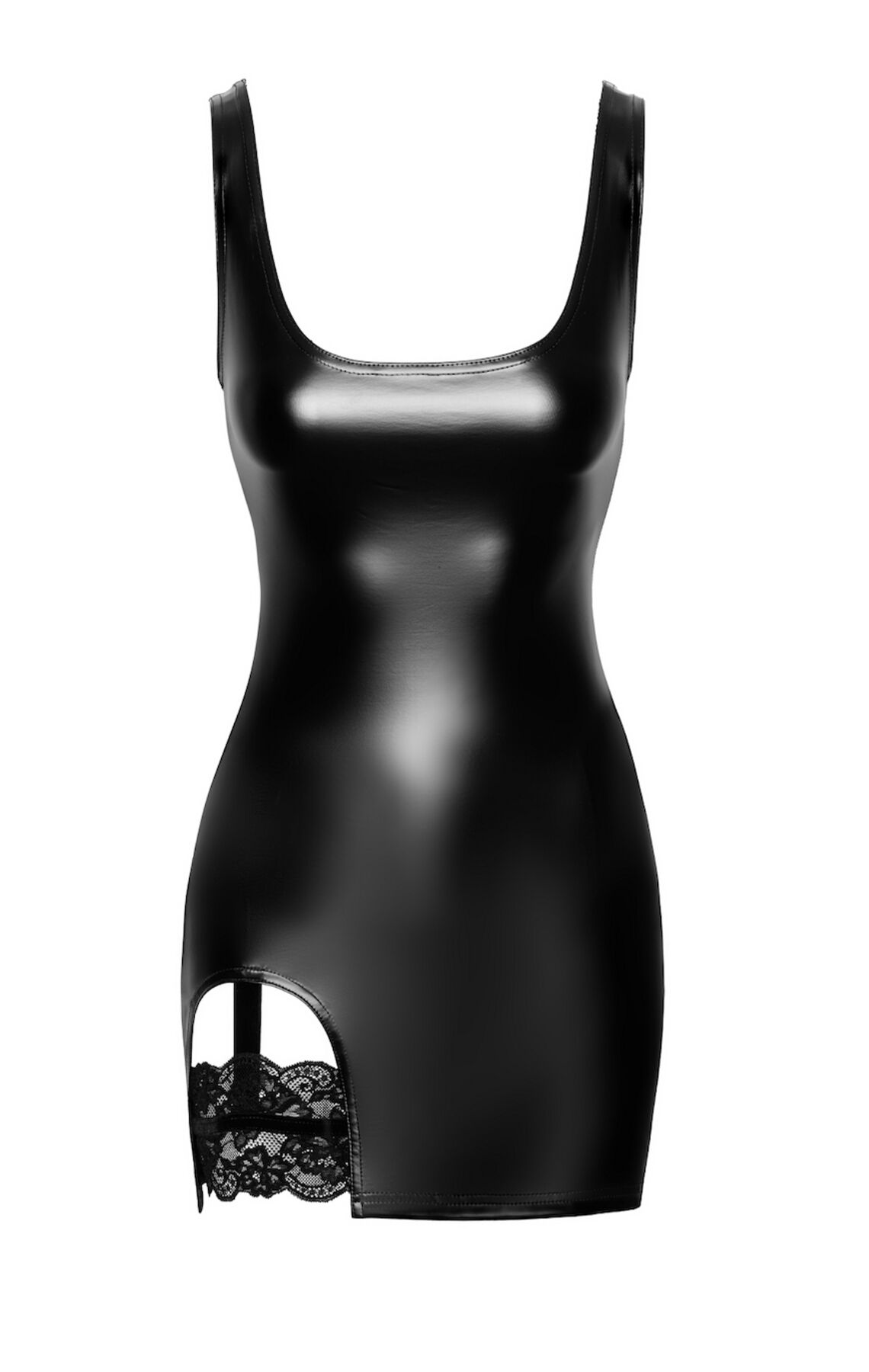 Сукня Noir Handmade F344 Powerwetlook dress with garter - M - Зображення 6