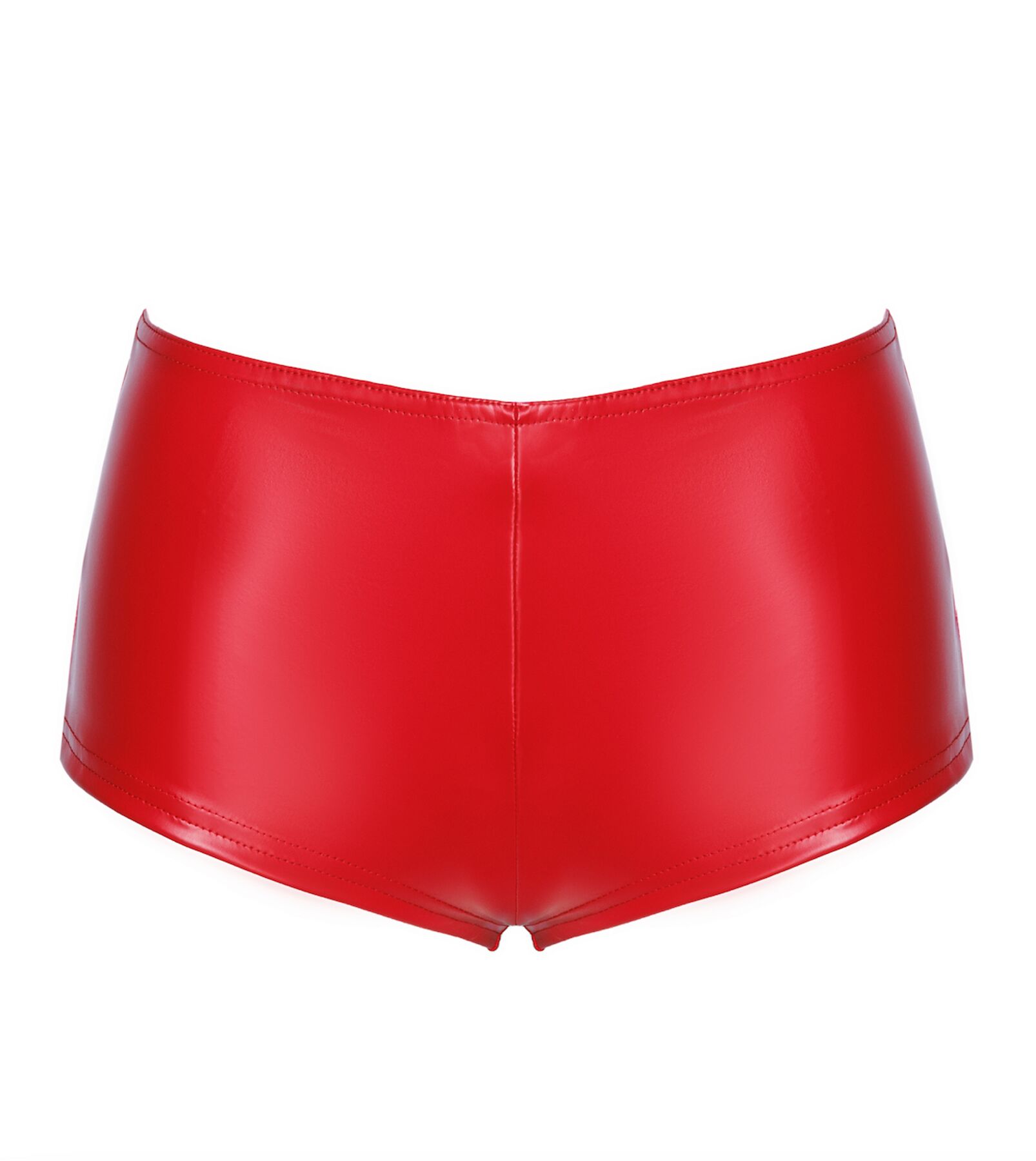Шорти Noir Handmade F356 Red powerwetlook shorts - S - Зображення 6